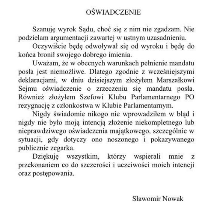 oswiadczeni Nowak