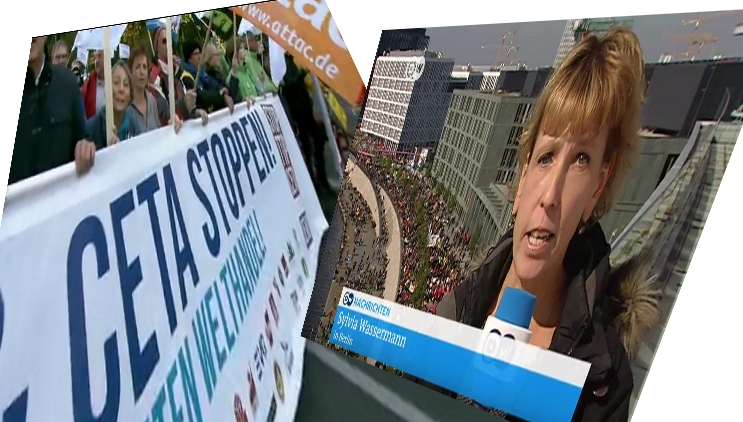 Wielki protest przeciwko tajemniczej umowie&nbsp;TTIP