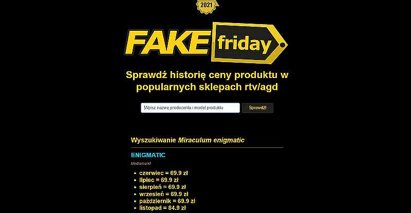 Black Friday !!! Zobacz czy cię nie&nbsp;nabierają