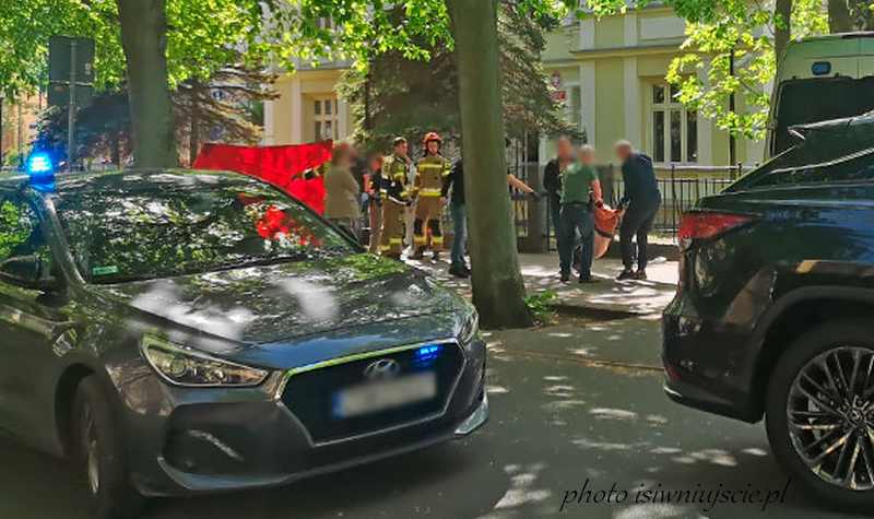 Pod budynkiem prokuratury w Świnoujściu doszło do&nbsp;zabójstwa