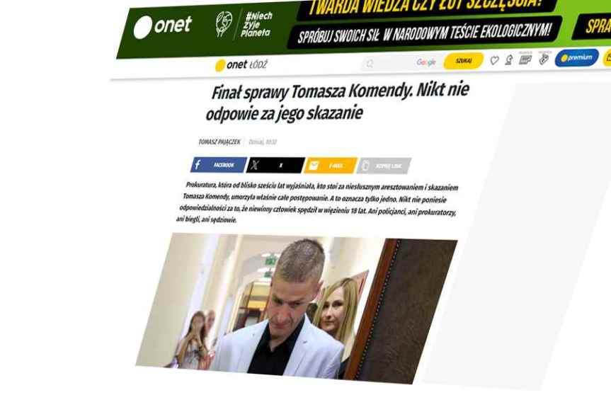 Kolejny skandal w Wymiarze Sprawiedliwości. Nie ma winnych w sprawie fałszywych dowodów przeciw&nbsp;Komendzie!