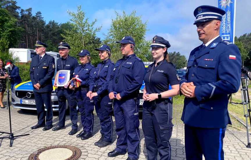 Polsko – Niemiecki posterunek policji na granicy w&nbsp;Świnoujściu